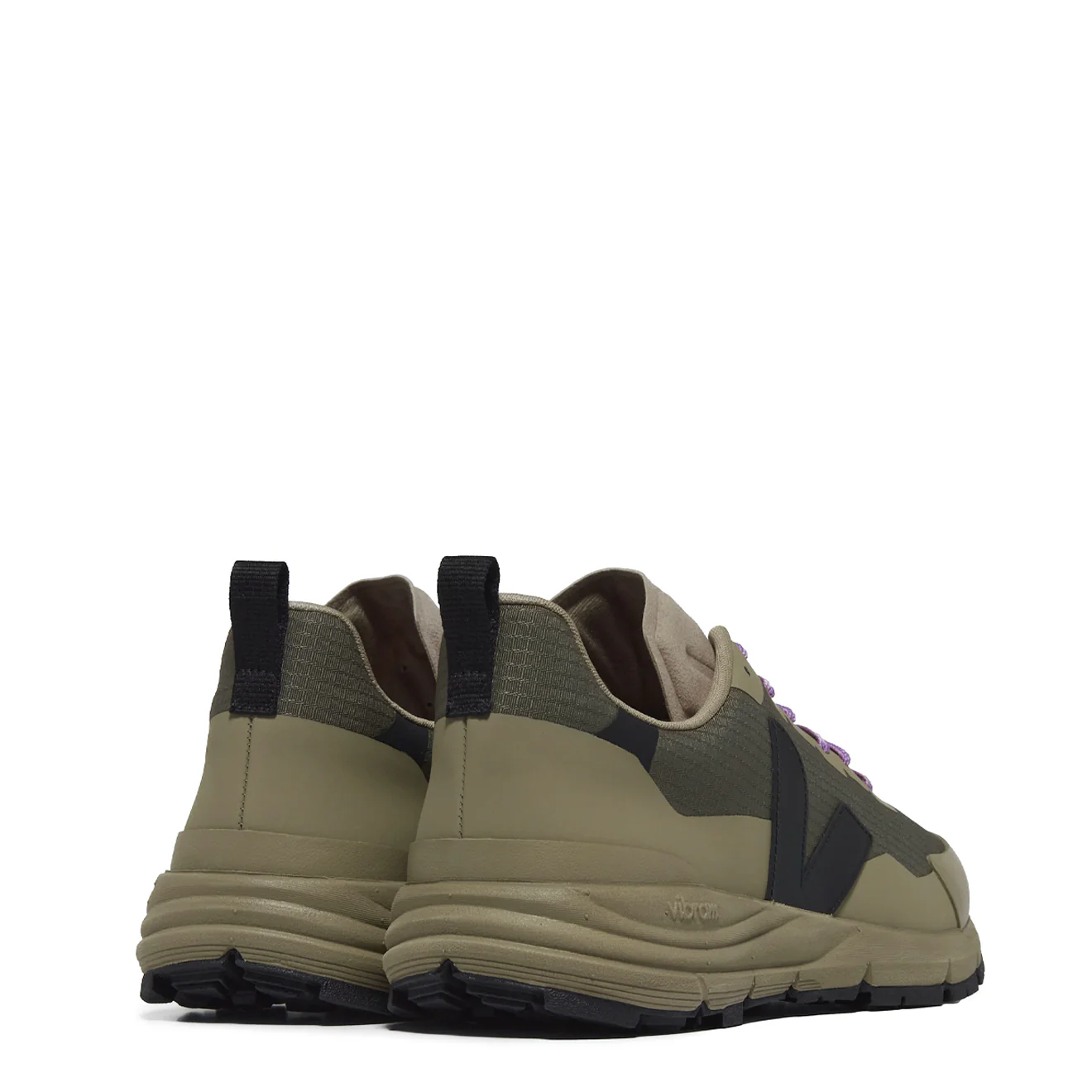 Veja Dekkan Ripstop Trainer Kaki Black - Image 3