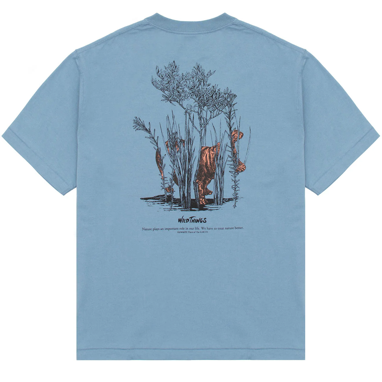 Wild Things Wild Animal Tee One Smoky Blue - Image 2