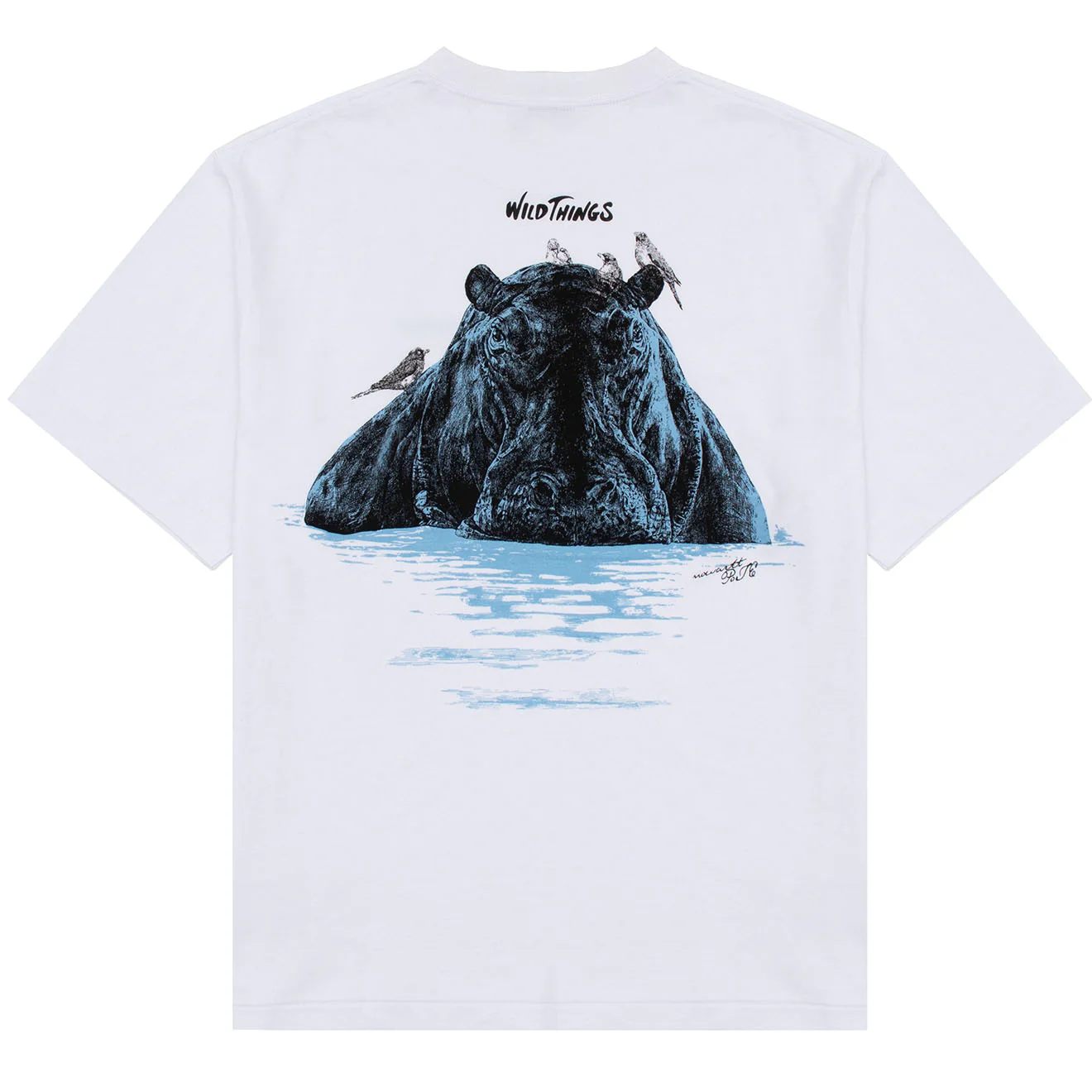 Wild Things Wild Animal Tee Two White - Image 2