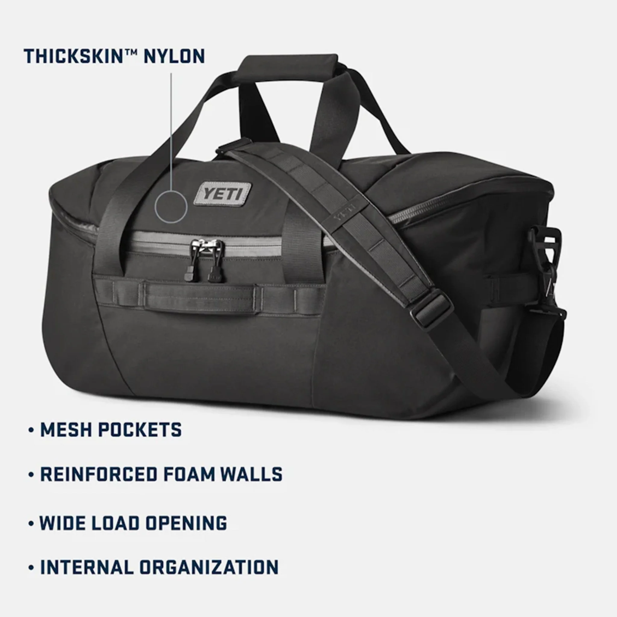 YETI Crossroads 60L Duffel Black - Image 8