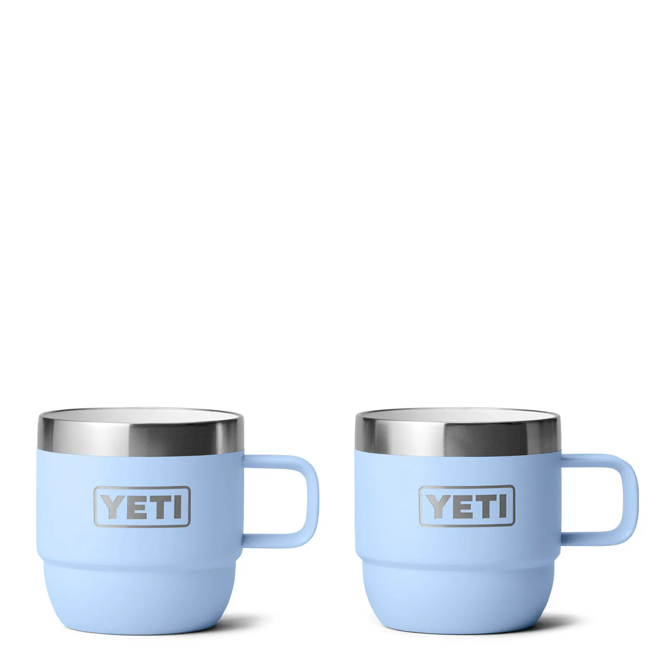YETI Espresso Mug 2 Pack 6 oz Big Sky Blue