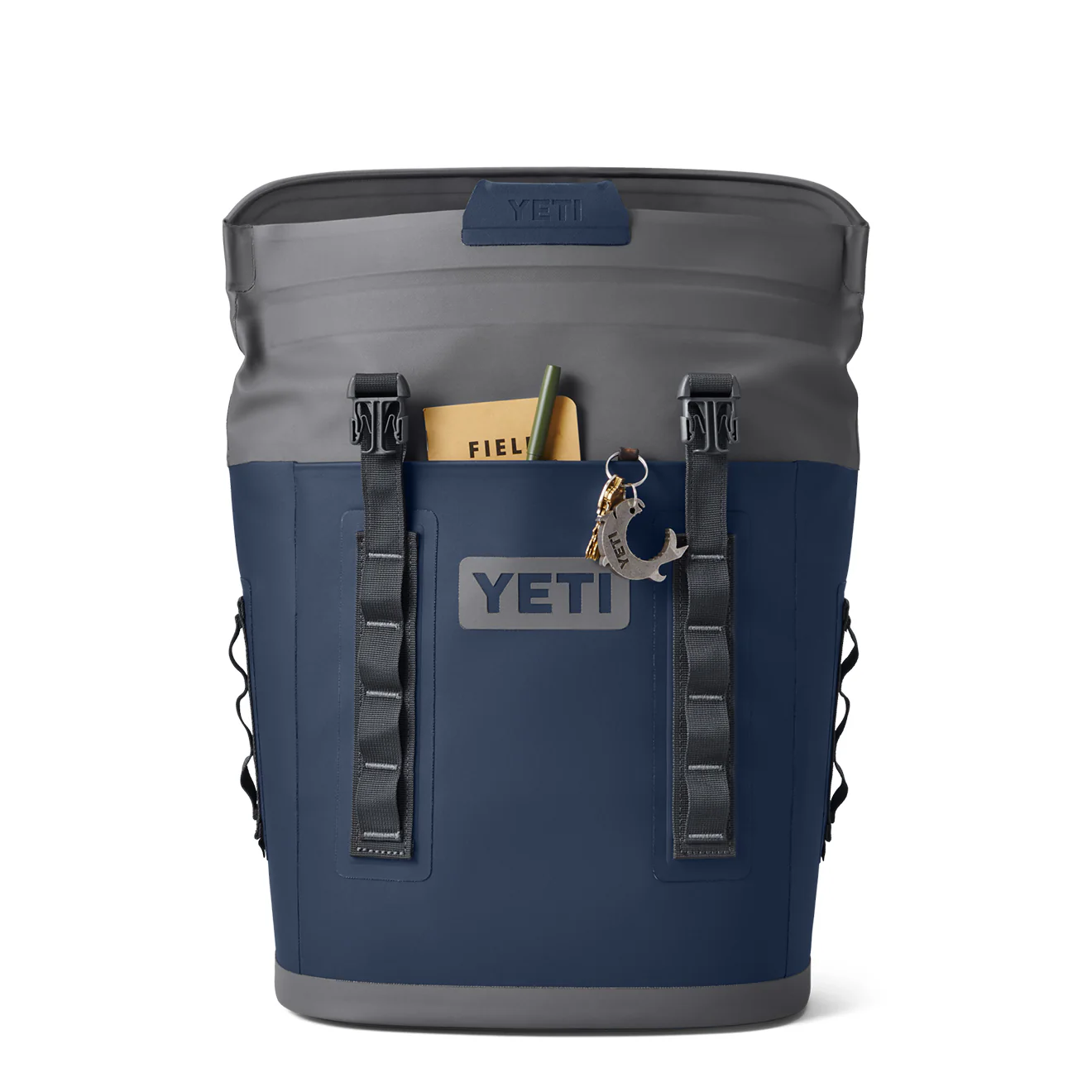 YETI Hopper M20 Soft Backpack Cooler Navy - Image 10