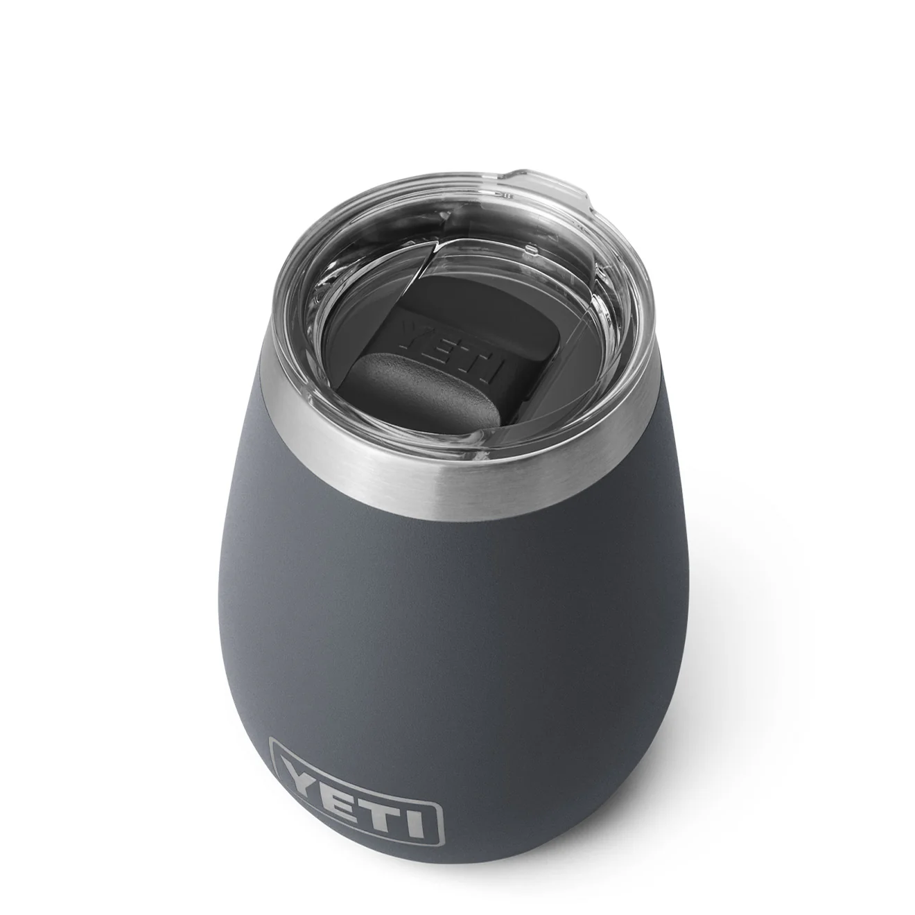 YETI Rambler 10oz Wine Tumbler MS Charcoal - Image 3