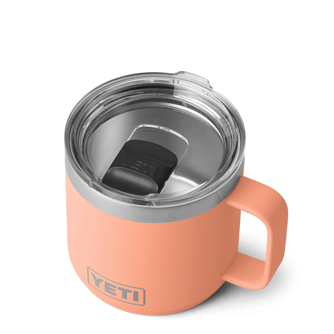 YETI Rambler 14oz Stackable Mug MS Lowcountry Peach - Image 3