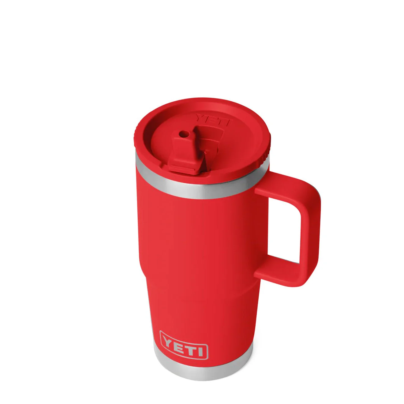 YETI Rambler 20 Oz Travel Straw Mug Rescue Red - Image 3