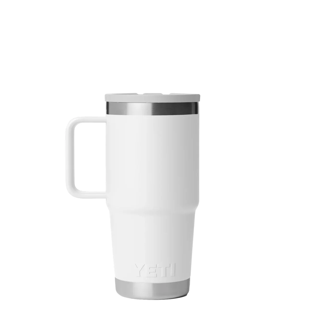 YETI Rambler 20 Oz Travel Straw Mug White - Image 2