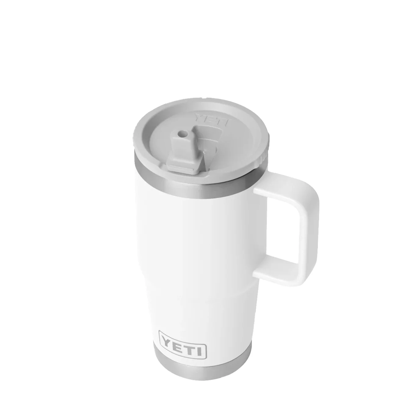 YETI Rambler 20 Oz Travel Straw Mug White - Image 3