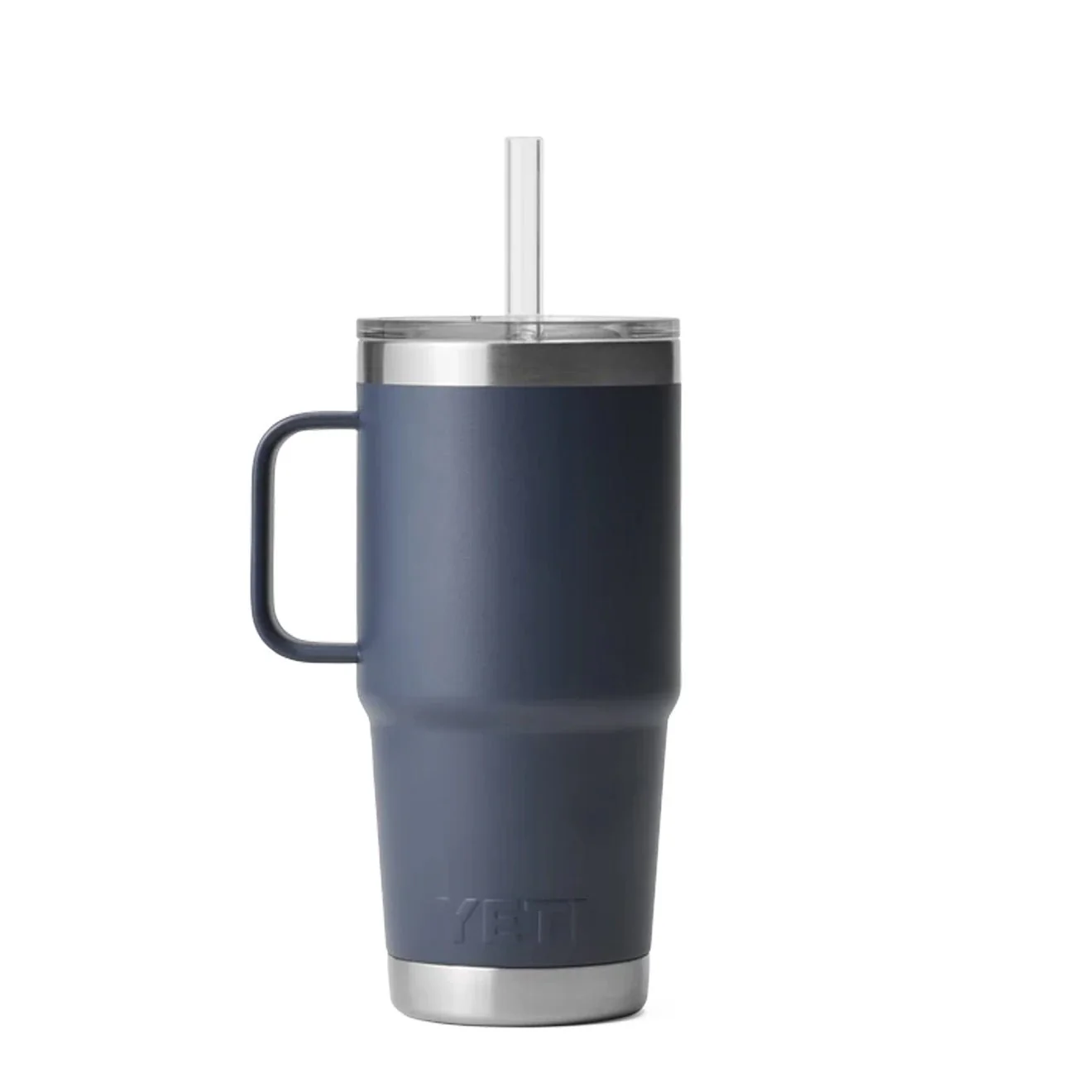 Yeti Rambler 25 Oz Straw Mug Navy - Image 2