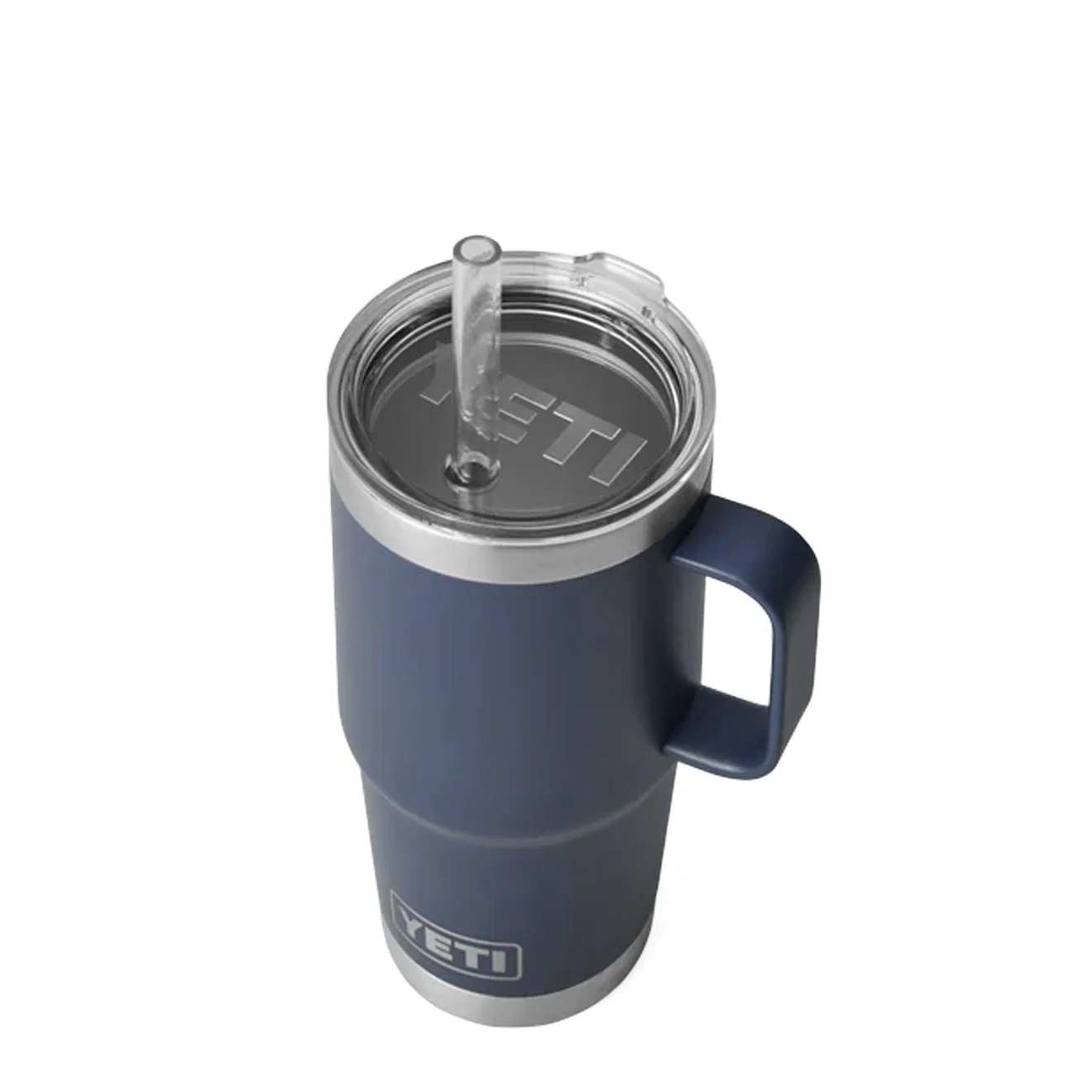 Yeti Rambler 25 Oz Straw Mug Navy - Image 3