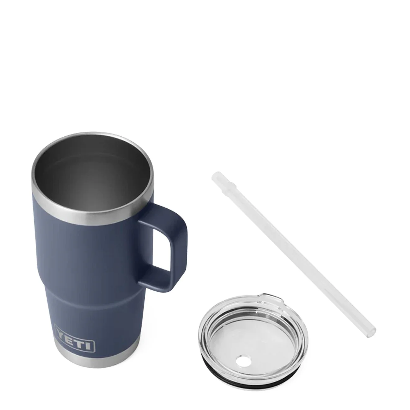 Yeti Rambler 25 Oz Straw Mug Navy - Image 4