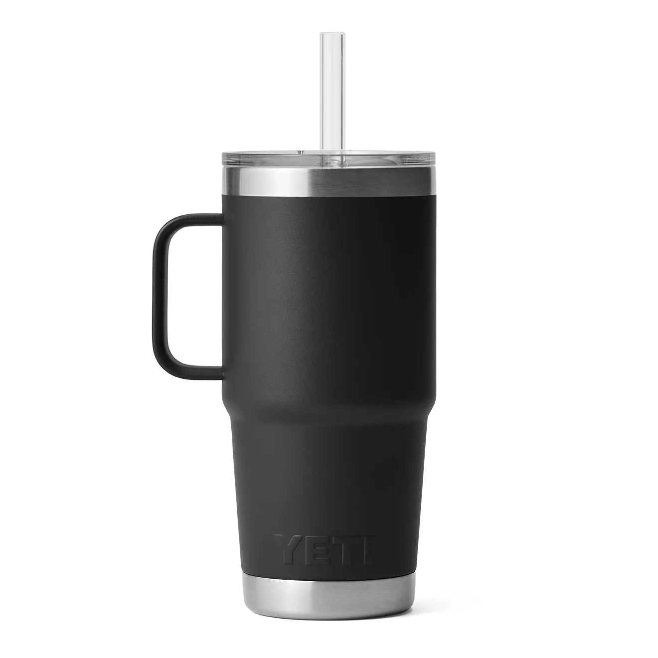 YETI Rambler 25oz Straw Mug Black - Image 2