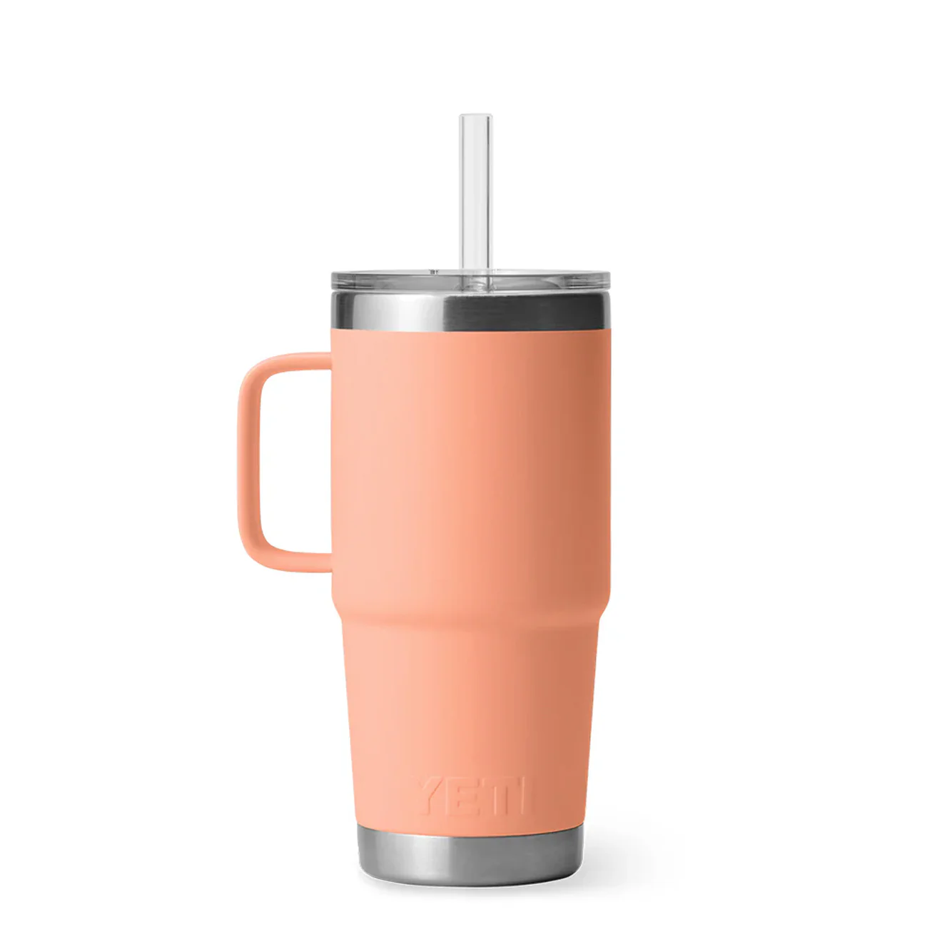 YETI Rambler 25oz Straw Mug Lowcountry Peach - Image 2