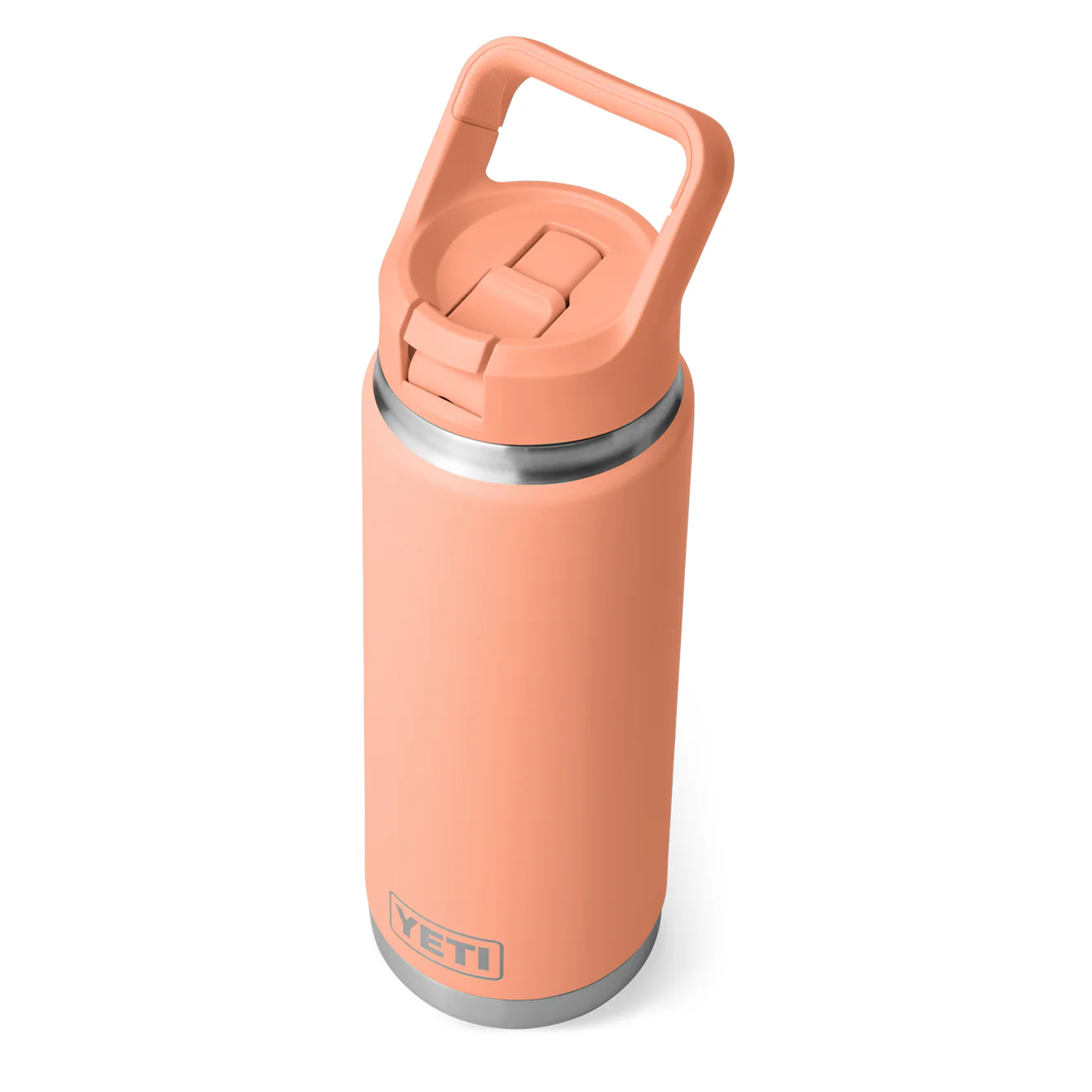 YETI Rambler 26oz Straw Bottle Lowcountry Peach - Image 3