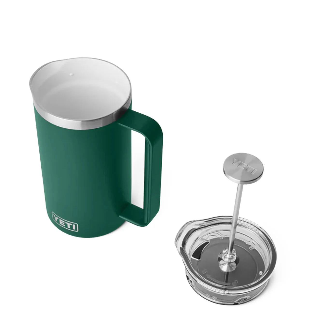 Yeti Rambler French Press 34 Oz Black Forest Green - Image 4