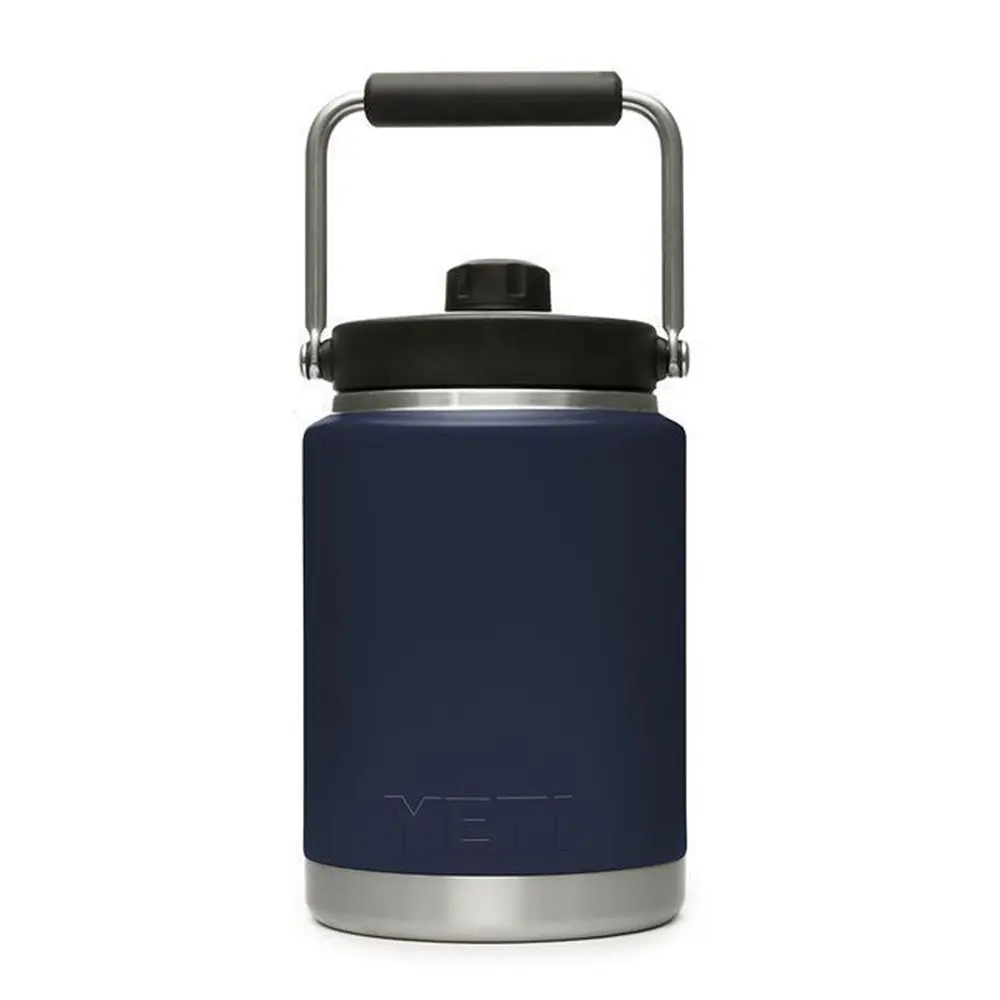 YETI Rambler Half Gallon Jug Navy - Image 4